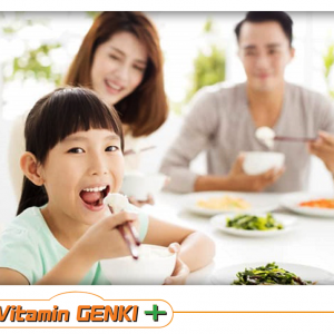 Mẹ Cho Trẻ Sử Dụng Vitamin Genki+ để Giúp Trẻ ăn Ngon, Tiêu Hóa Tốt.